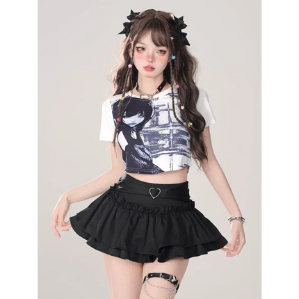 Pixie Pop Ruffle Skirt🩷🧚‍♀️